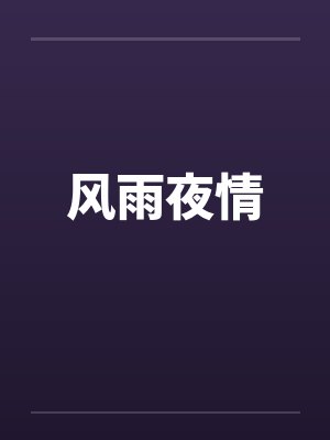 风雨夜情