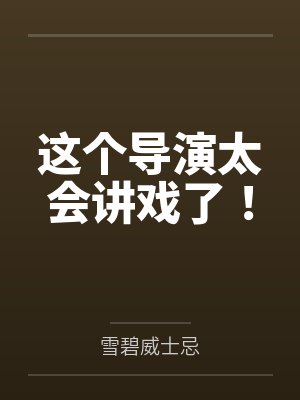 这个导演很有才情百度小说