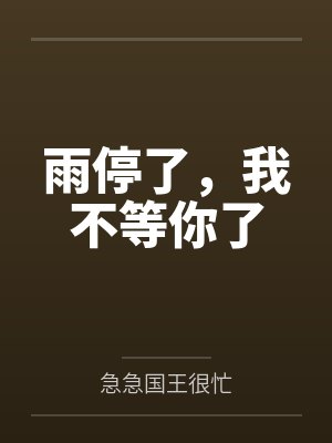 雨停了,我不等你了